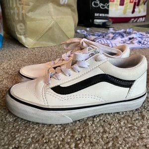 Boys Leather vans